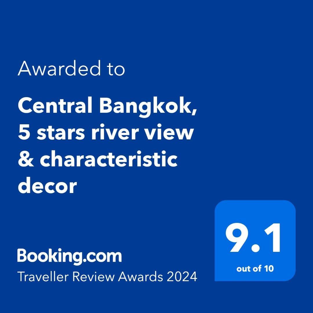 Central Bangkok, 5 Stars River View & Characteristic Decor Экстерьер фото